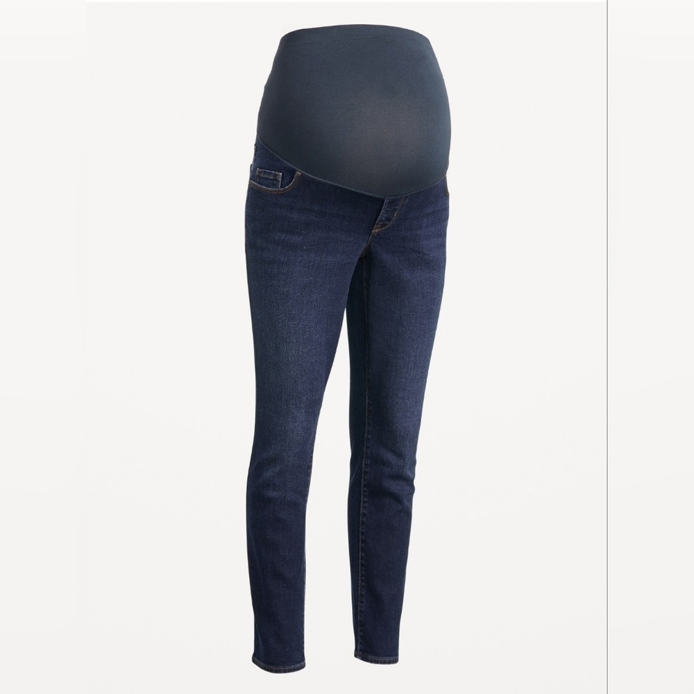 Maternity Full-Panel Skinny Jeans